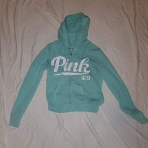 PINK Light Blue Jacket